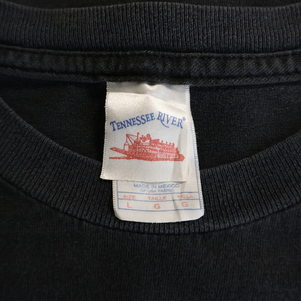 VINTAGE(ヴィンテージ) 00S VINTAGE MARILYN MANSON 2004 AGAINST ALL GODS TOUR TENNESSEE RIVER ヴィンテージ マリリンマンソン ツアーTシャツ 半袖クルーネックカットソー ブラック
