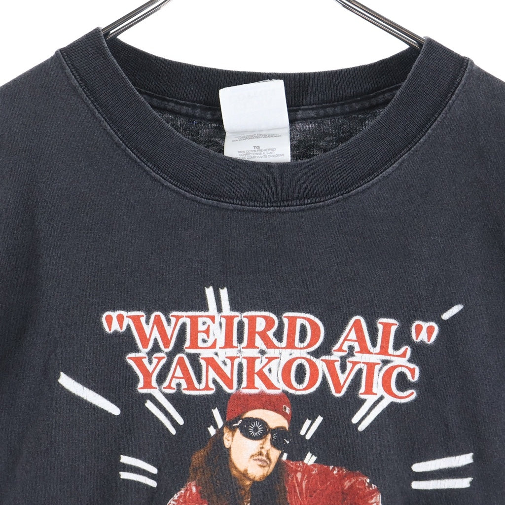 VINTAGE(ヴィンテージ) 00S VINTAGE AL YANKOVIC INTEL PARODY TEE GILDAN ヴィンテージ アルヤンコビッチ インテル パロディTシャツ 半袖クルーネックカットソー ブラック