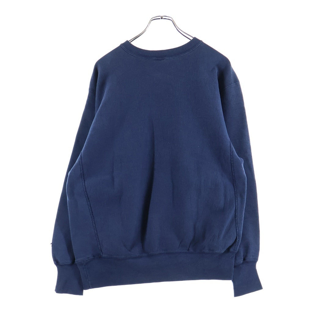 CHAMPION(チャンピオン) 90S VINTAGE REVERSE WEAVE MICHIGAN ヴィンテージ リバースウィーブ 刺繍タグ USA製 ミシガン クルーネックスウェットトレーナー ネイビー