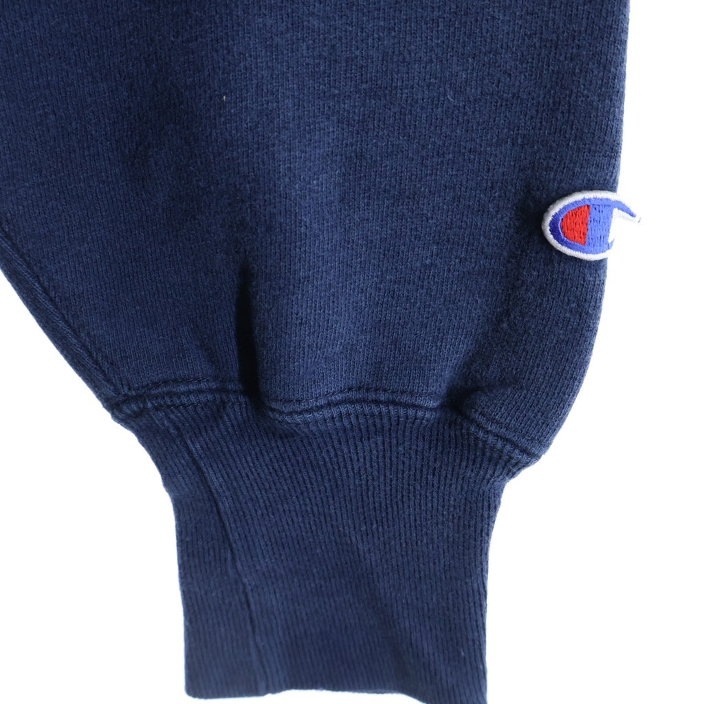 CHAMPION(チャンピオン) 90S VINTAGE REVERSE WEAVE MICHIGAN ヴィンテージ リバースウィーブ 刺繍タグ USA製 ミシガン クルーネックスウェットトレーナー ネイビー