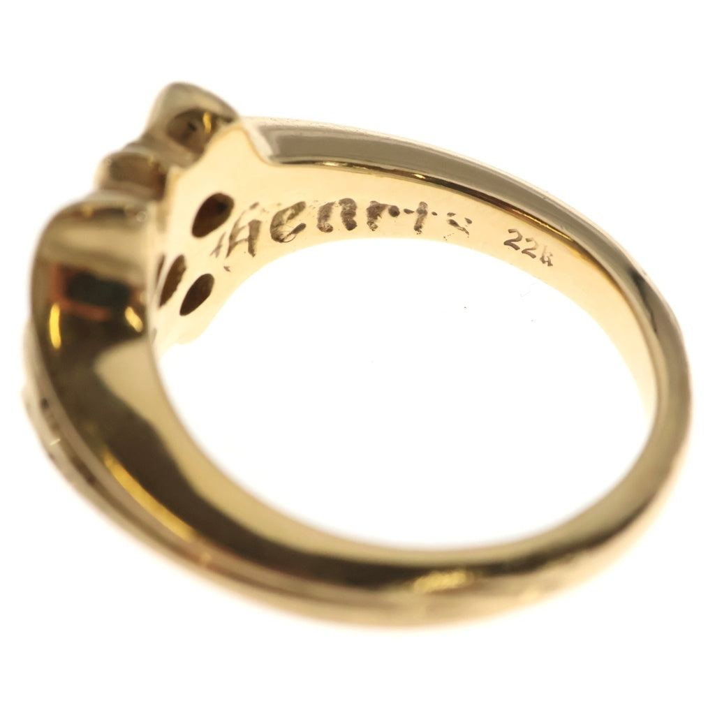 CHROME HEARTS(クロムハーツ) 22K SKT 5PT DIA SKTリング 5ポイントダイヤ ゴールド