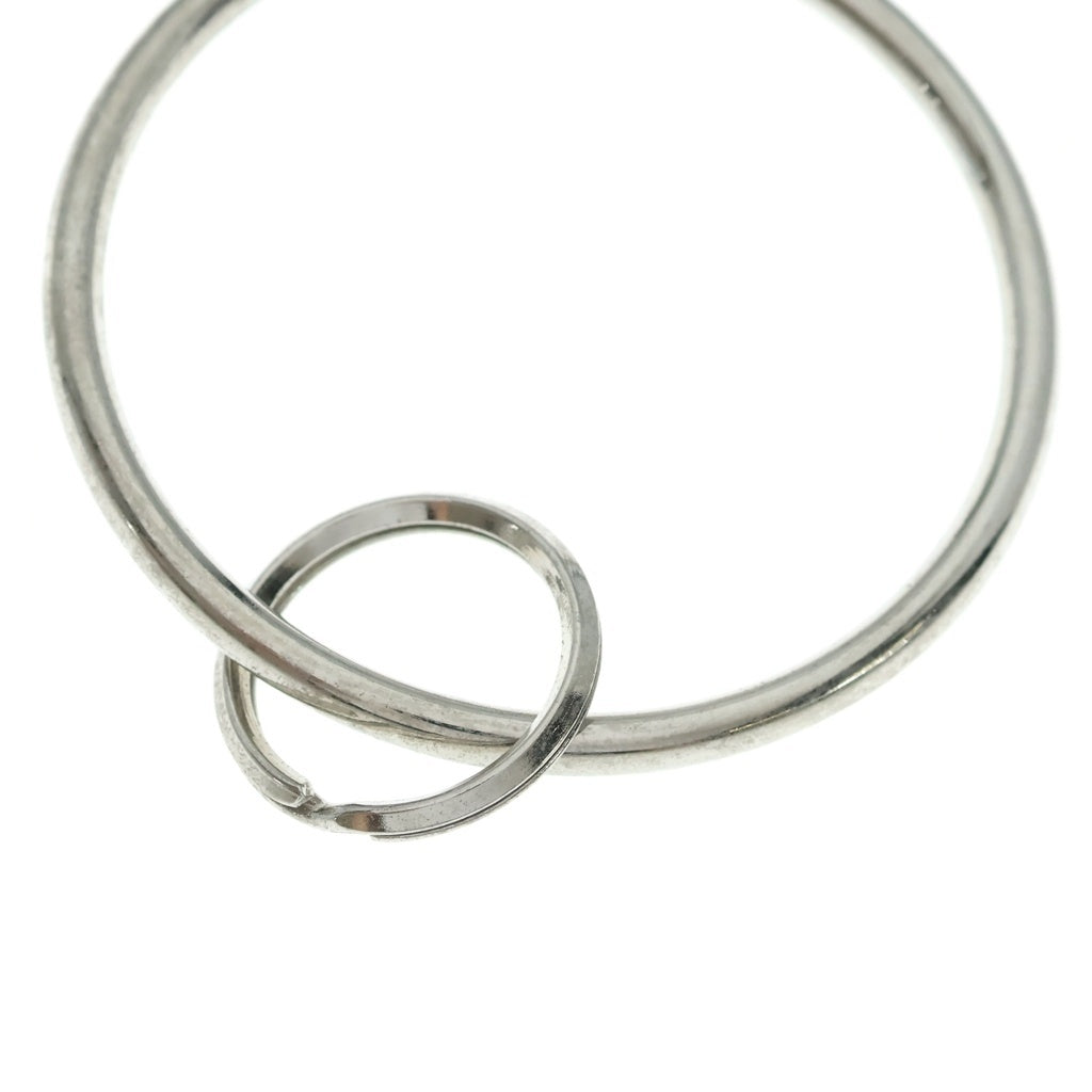 JOHN LAWRENCE SULLIVAN(ジョンローレンスサリバン) BIG CHAIN KEY RING ロゴ刻印 キーリング ウォレットビッグチェーン シルバー 6A005-0620-47