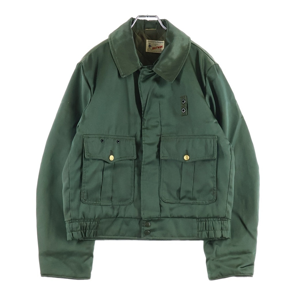 VINTAGE(ヴィンテージ) 60-70S VINTAGE POLICEMAN JACKET ヴィンテージ ポリスマン 裏地キルティング タロンジップ ジャケット グリーン