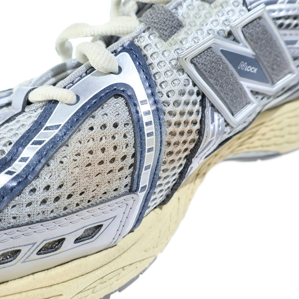 New Balance(ニューバランス) ×thisisneverthat ディスイズネバーザット ヴィンテージ加工 メッシュ ローカットスニーカー グレー US10.5/28.5cm M1906RTI