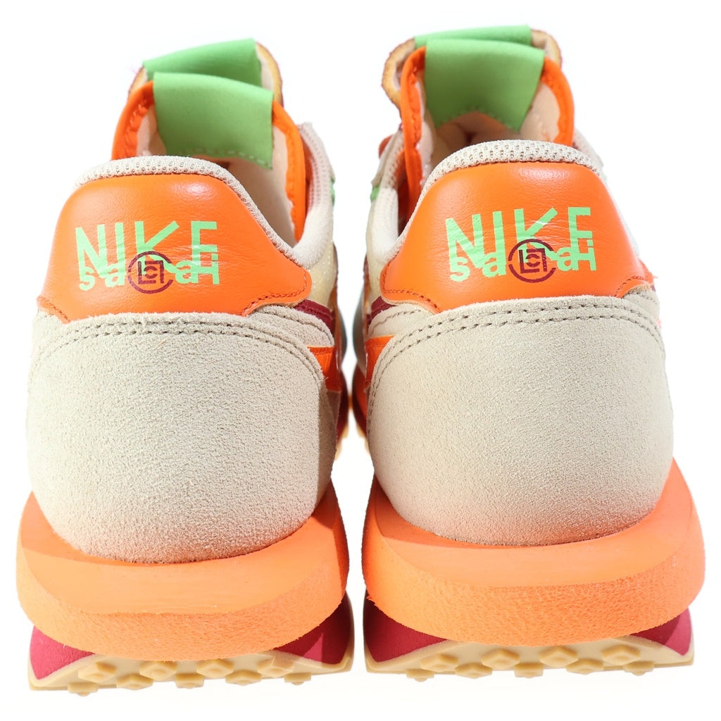 NIKE(ナイキ) ×sacai ×CLOT LD WAFFLE ORANGE BLAZE サカイ クロット LDワッフル オレンジブレイズ ローカットスニーカー オレンジ/ベージュ US10/28cm DH1347-100