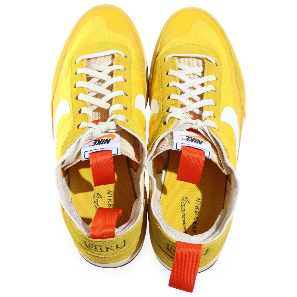 NIKE(ナイキ) ×Tom Sachs WMNS GENERAL PURPOSE SHOE トムサックス ウィメンズ ジェネラルパーパス ローカットスニーカー イエロー US11.5/28.5cm DA6672-700