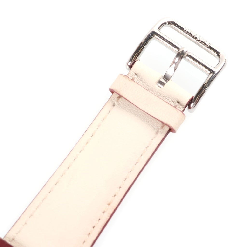 HERMES(エルメス) APPLE WATCH BAND アップルウォッチバンド ドゥブルトゥール C刻印 38MM レザーブレスレット ブラウン レディース