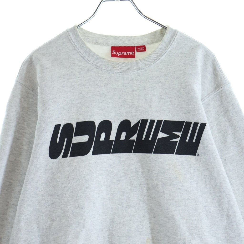 SUPREME(シュプリーム) 19AW Breed Crewneck ブリード 裏起毛 クルーネック スウェットトレーナー グレー