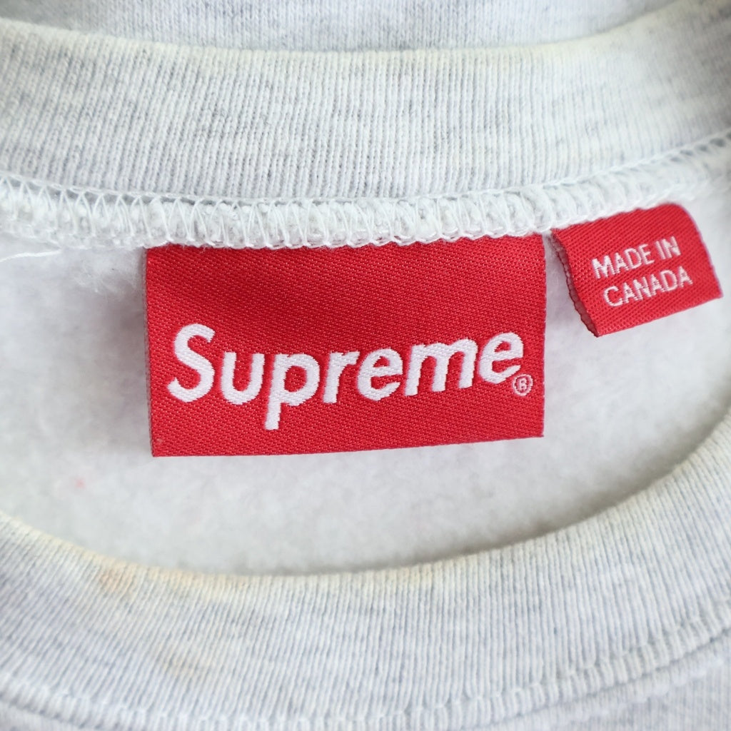 SUPREME(シュプリーム) 19AW Breed Crewneck ブリード 裏起毛 クルーネック スウェットトレーナー グレー