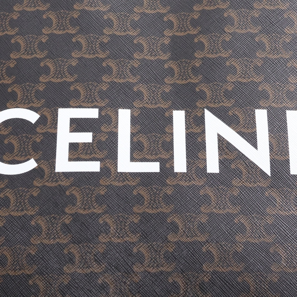 CELINE(セリーヌ) トリオンフ バーティカルカバ スモール PVC レザー 2WAY ハンドバック マルチ 191542BZK.04LU レディース