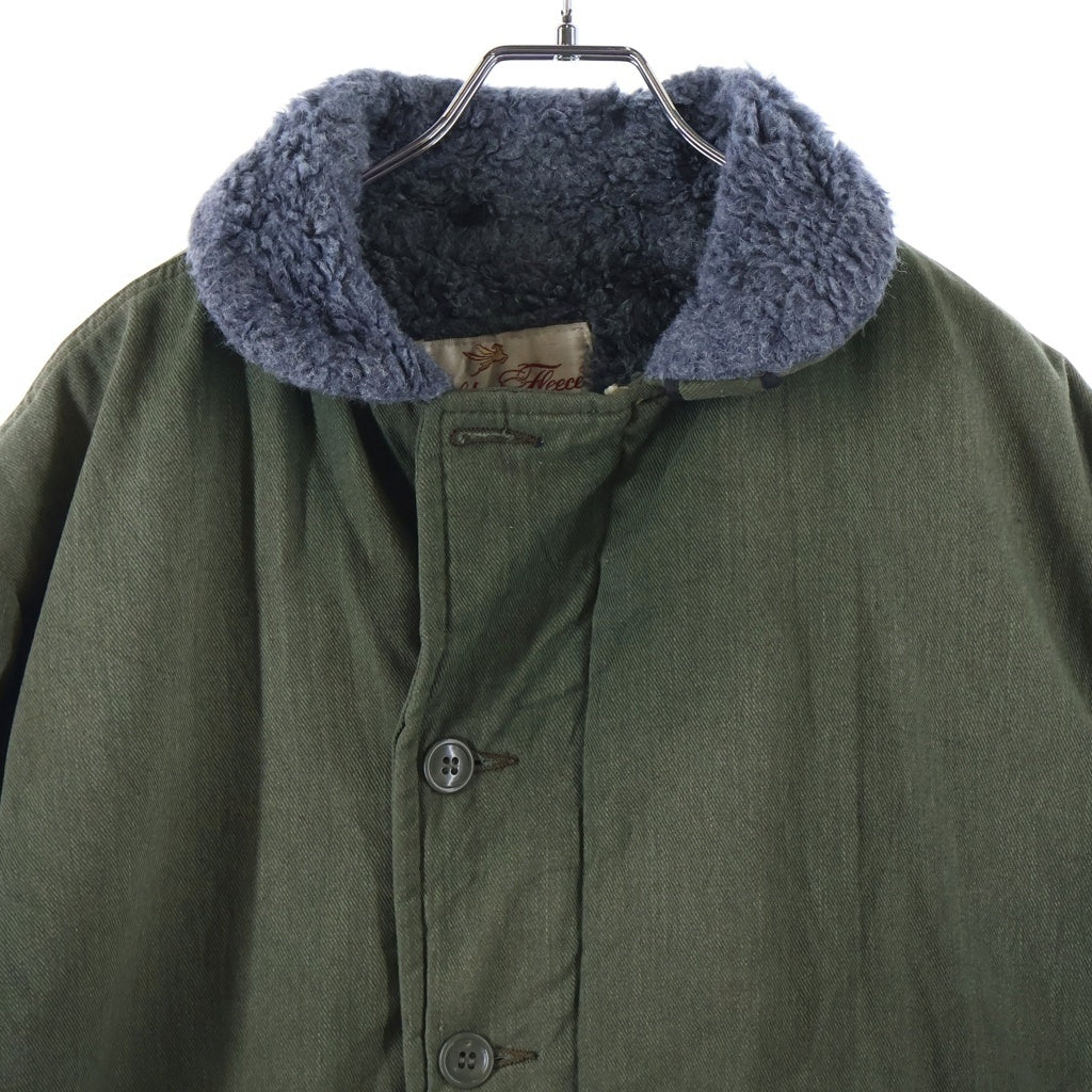 SPIEWAK(スピーワック) 70S GOLDEN FLEECE ゴールデンフリース N-1 デッキジャケット グリーン