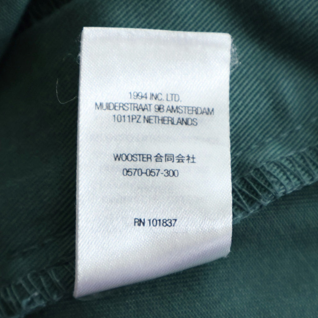 SUPREME(シュプリーム) 22AW Work Pants コットン ジップフライ チノ ワークパンツ グリーン