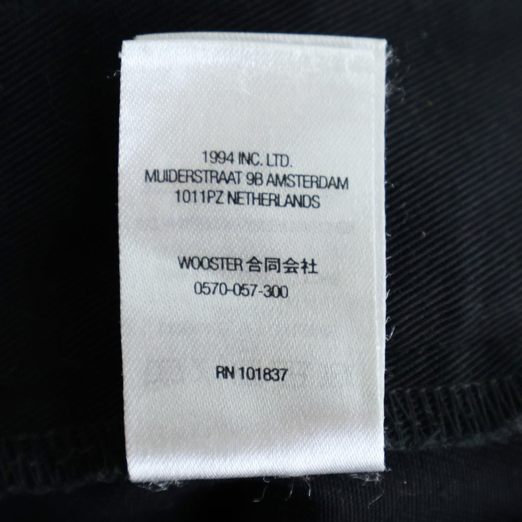 SUPREME(シュプリーム) 22AW Work Pant コットン ジップフライ チノ ワークパンツ ブラック