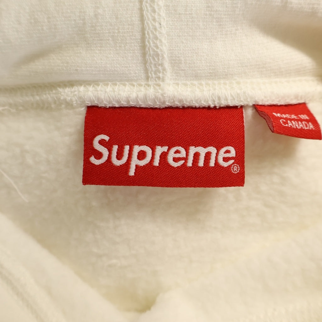 SUPREME(シュプリーム) 21AW Box Logo Hooded Sweatshirt ボックスロゴ プルオーバースウェットパーカー フーディー ホワイト