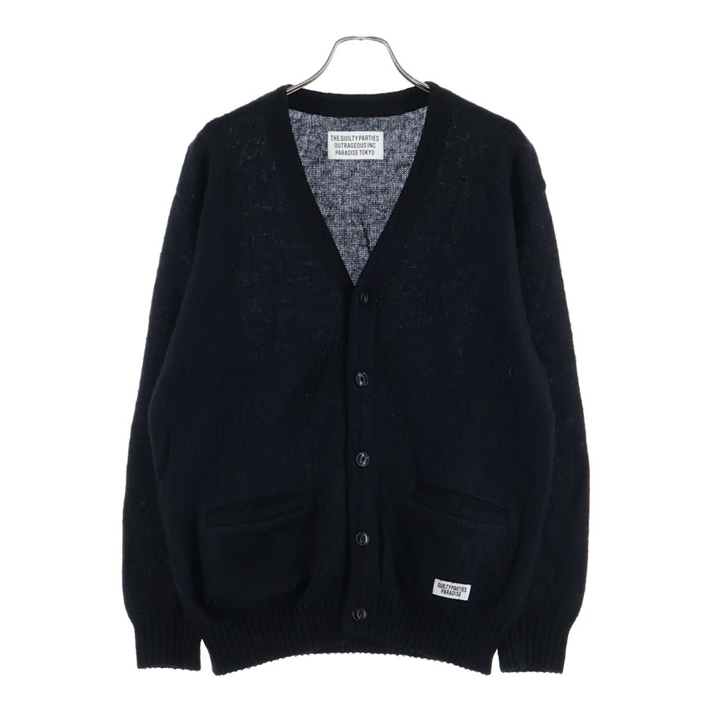 WACKO MARIA(ワコマリア) MOHAIR CARDIGAN モヘアカーディガン ブラック