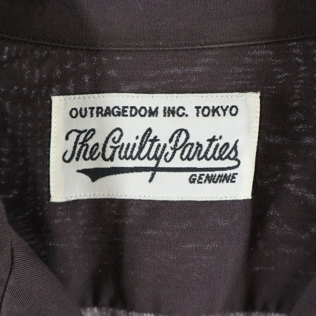 WACKO MARIA(ワコマリア) 50's SHIRT オープンカラーシャツ ブラウン