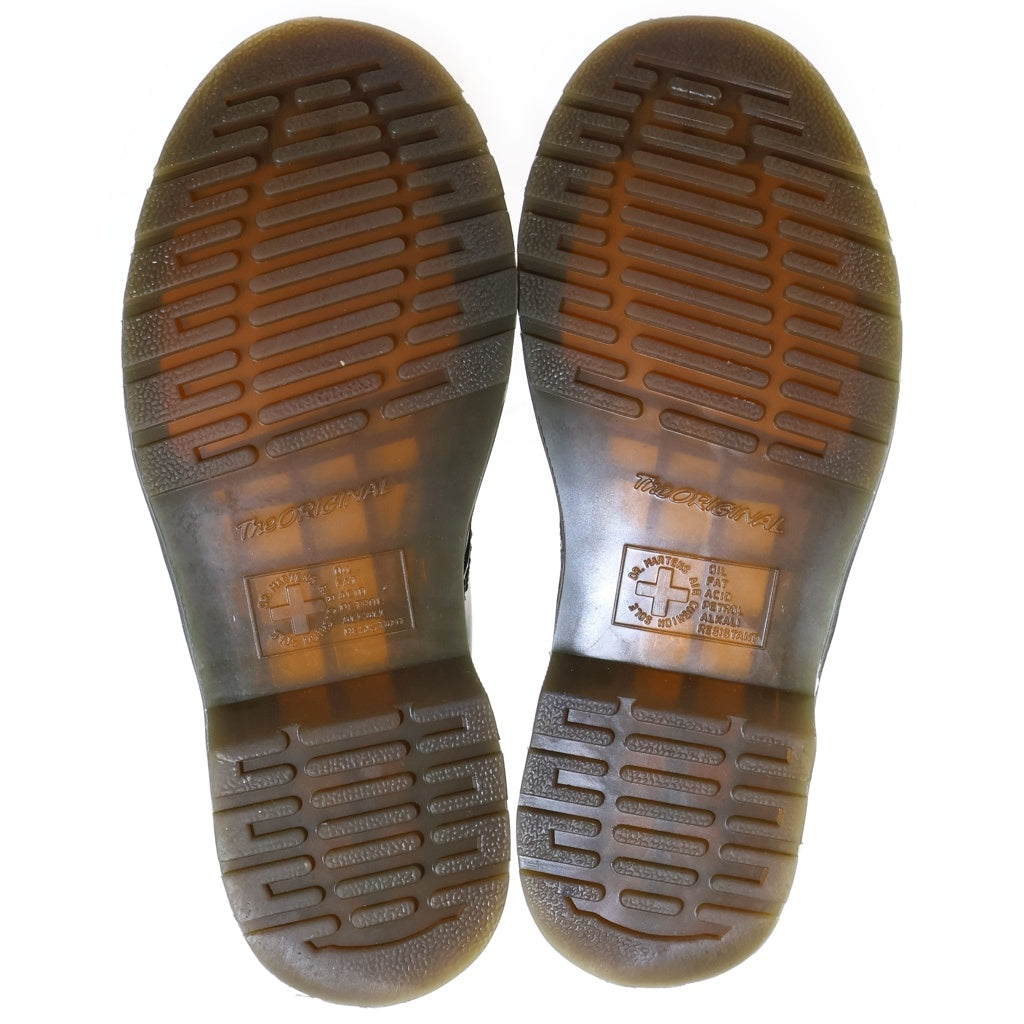 Dr.Martens(ドクターマーチン) 101 6ホール ブラックステッチ レースアップ レザー ブーツ ブラック レディース 24255001
