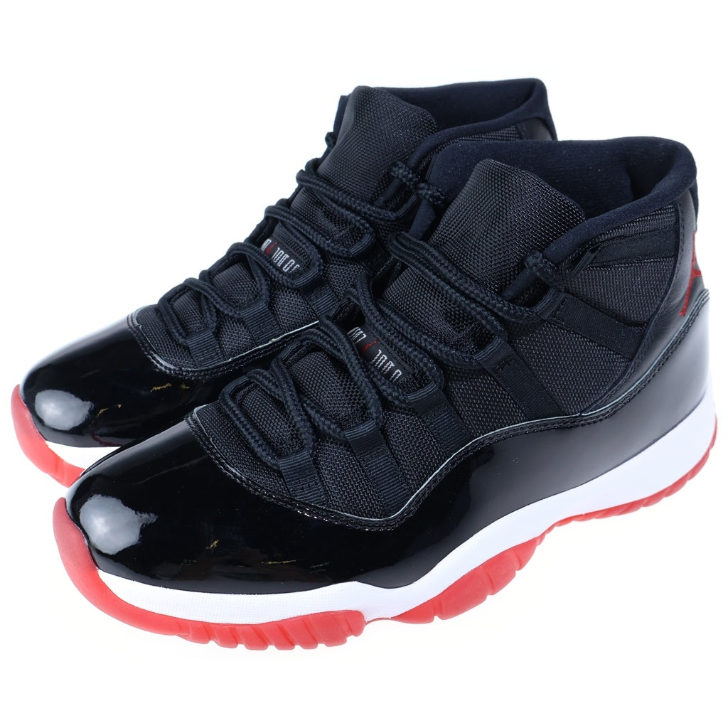 NIKE(ナイキ) AIR JORDAN 11 RETRO BRED エアジョーダン11 レトロ ブレッド ハイカットスニーカー ブラック/レッド US10.5/28.5cm 378037-061
