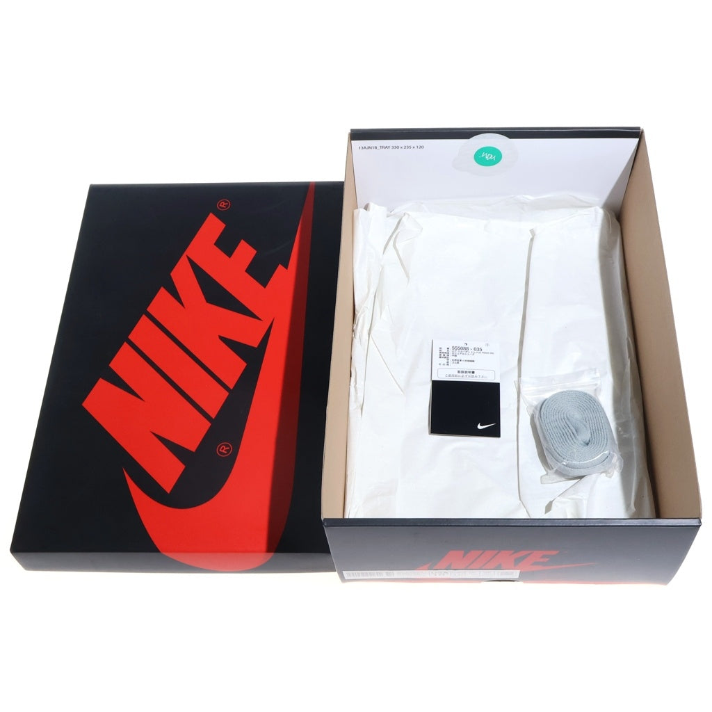 NIKE(ナイキ) AIR JORDAN 1 RETRO HIGH OG SHADOW 2.0 エアジョーダン1 レトロ シャドウ ハイカットスニーカー グレー/ブラック US10.5/28.5cm 555088-035