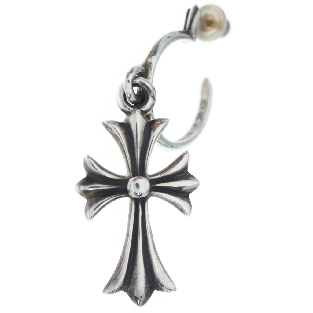 CHROME HEARTS(クロムハーツ) TINY CH CROSS タイニーCHクロス フープピアス シルバー BCA115