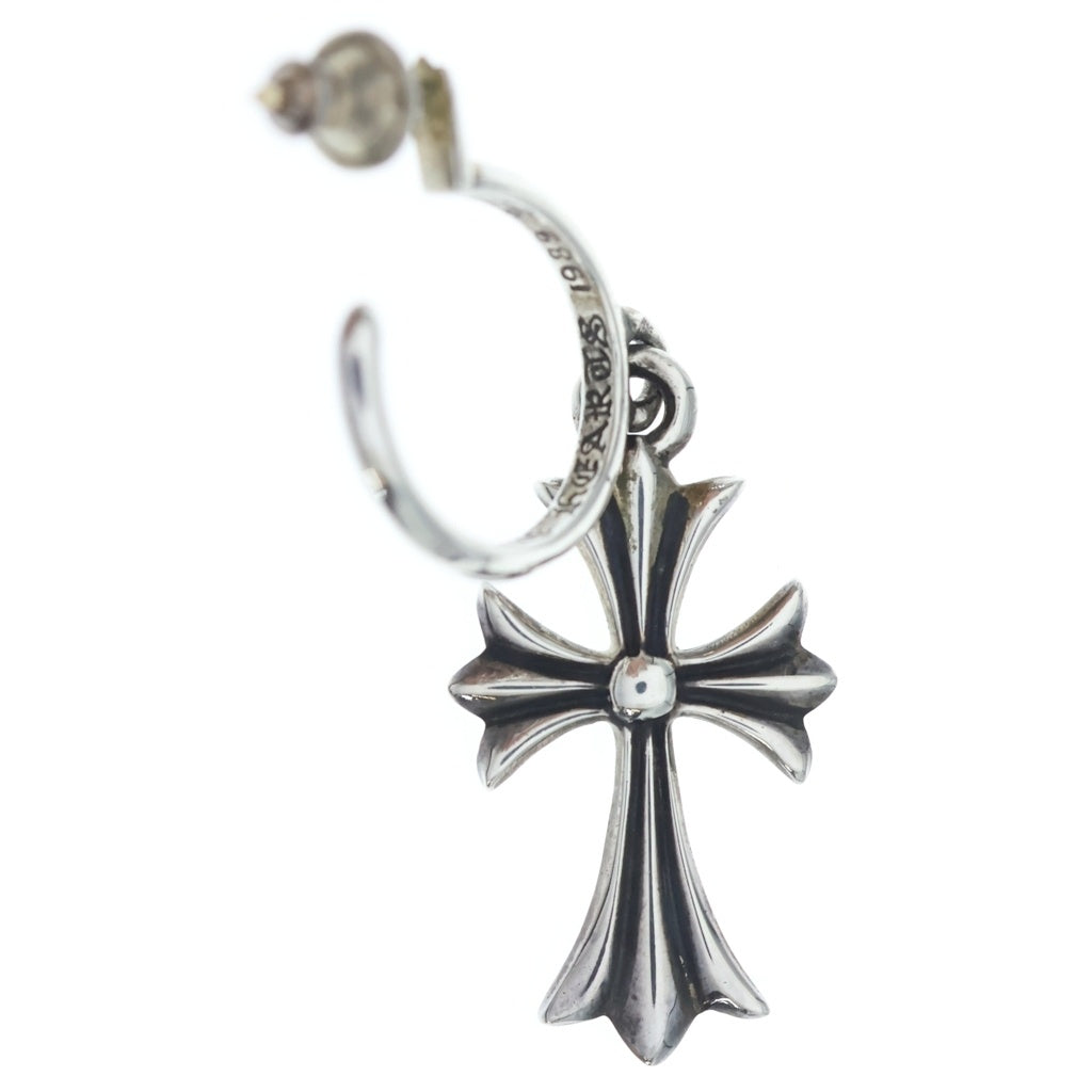 CHROME HEARTS(クロムハーツ) TINY CH CROSS タイニーCHクロス フープピアス シルバー BCA115