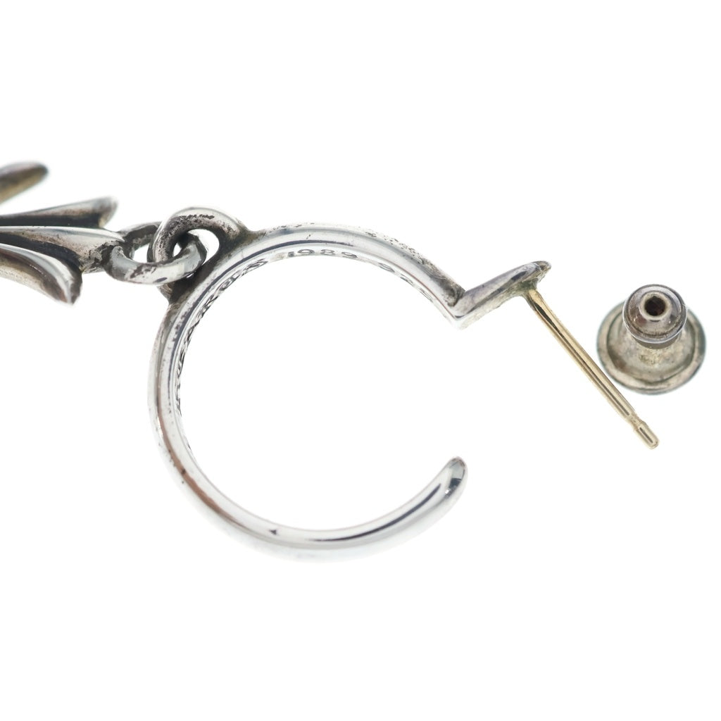 CHROME HEARTS(クロムハーツ) TINY CH CROSS タイニーCHクロス フープピアス シルバー BCA115
