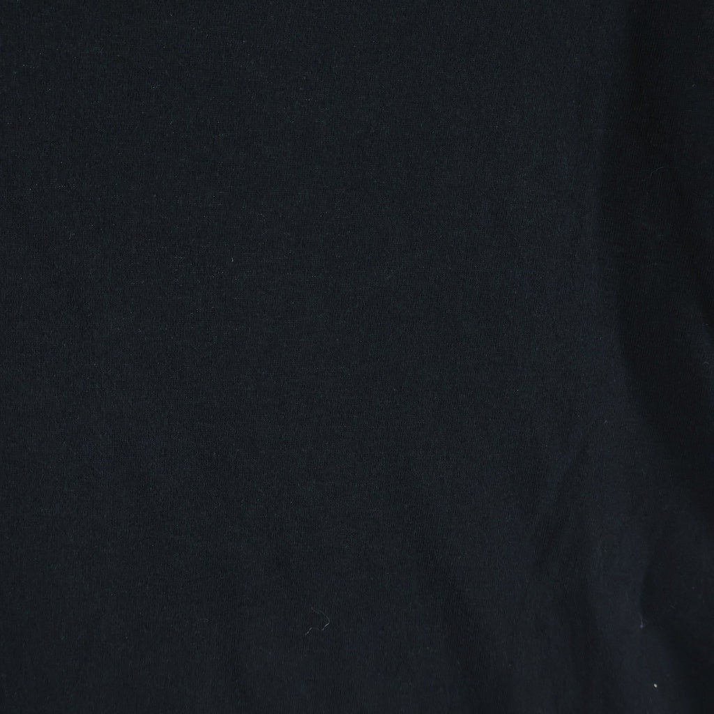 Yohji Yamamoto(ヨウジヤマモト) 26SS COTTON VISCOSE SINGLE SLIT DETAIL SHORT SLV T コットン ビスコース シングル スリット ディテール 半袖Tシャツ カットソー レディース ブラック FW-T20-078