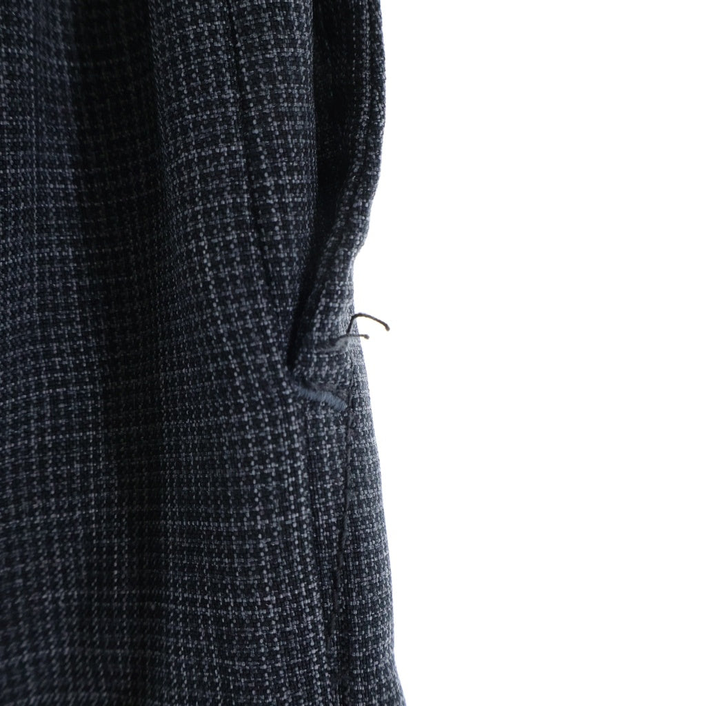 MAISON MIHARAYASUHIRO(メゾンミハラヤスヒロ) MIX LAYERED HOUNDSTOOTH PANTS ミックス レイヤード ハウンズトゥース イージージョガーパンツ グレー K17PT322