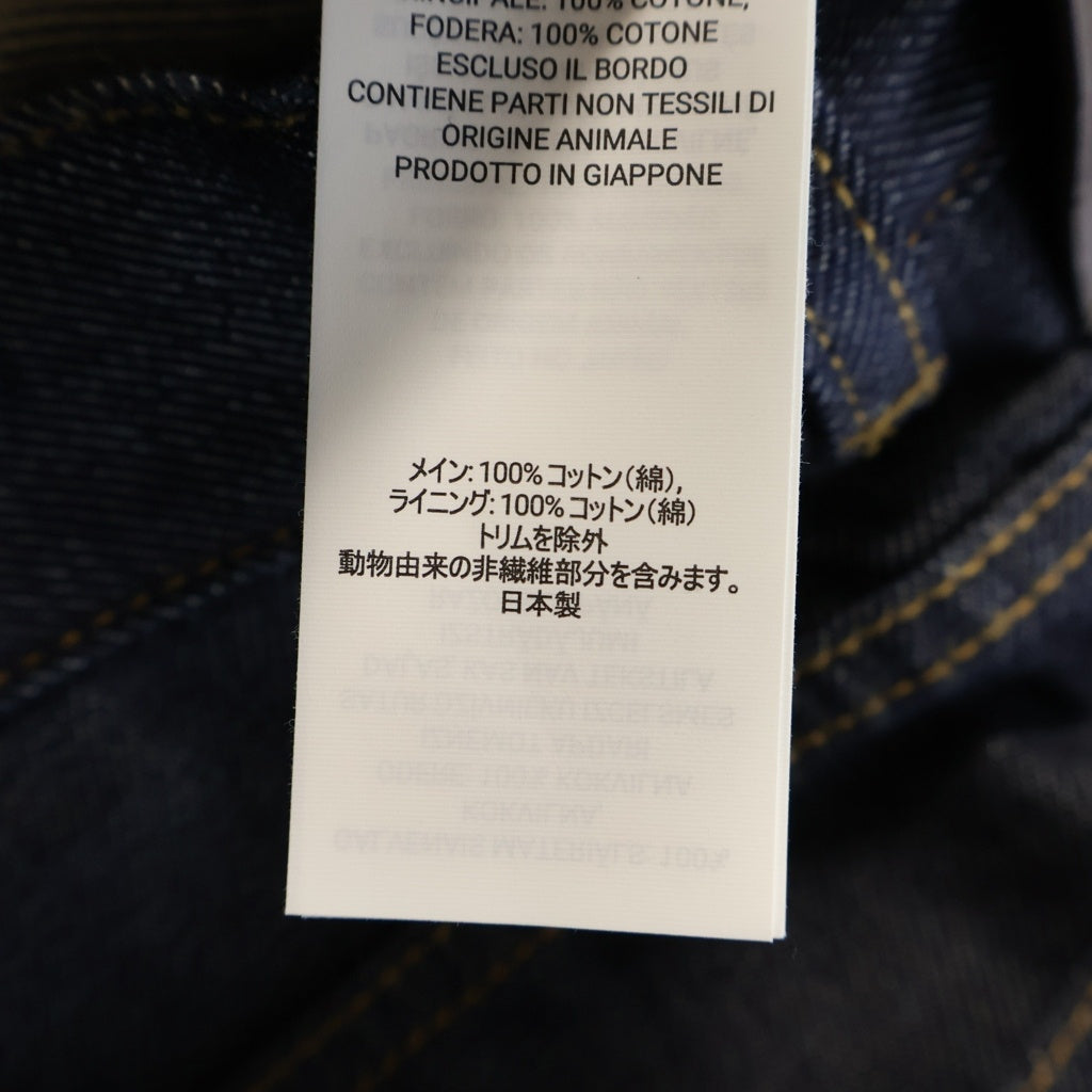 J.W.ANDERSON(ジェー ダブリュー アンダーソン) 26SS TWISTED WORKWEAR DENIM JEANS ツイスティッド ワークウェア ボタンフライ バギーデニムパンツ レディース インディゴ DT0127PG1930870