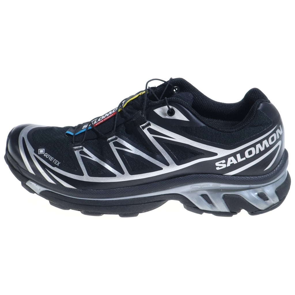 SALOMON(サロモン) XT-6 GORE-TEX ゴアテックス メッシュ ドローコード ローカットスニーカー ブラック US8.5/26.5cm 474506