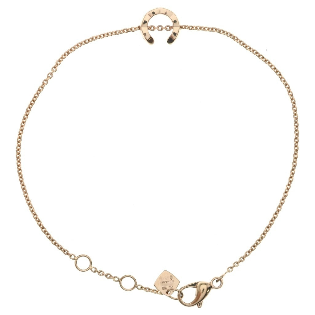 CHANEL(シャネル) ココ クラッシュ コレクション ブレスレット 18Kベージュゴールド EI2485 J12303 レディース