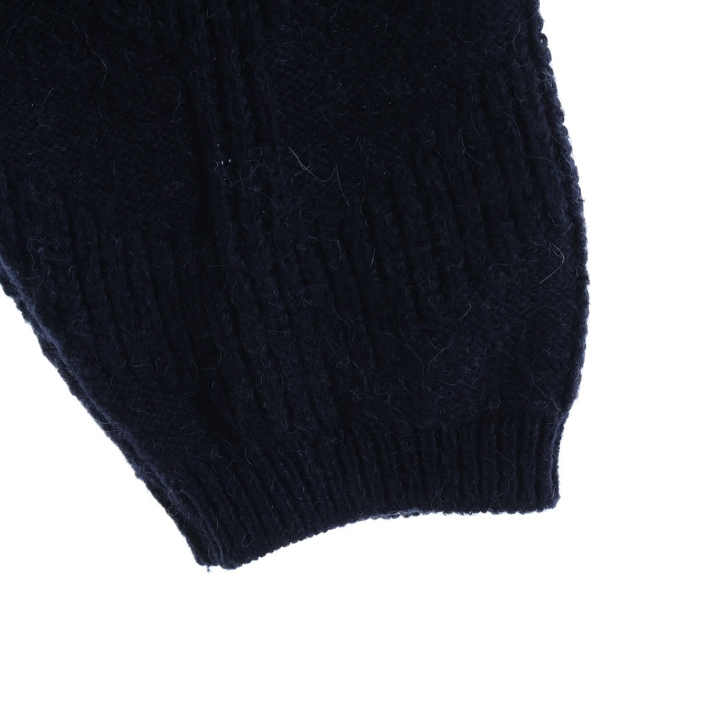 RAF SIMONS(ラフシモンズ) 04AW WAVE期 プルオーバー ニットセーター ネイビー