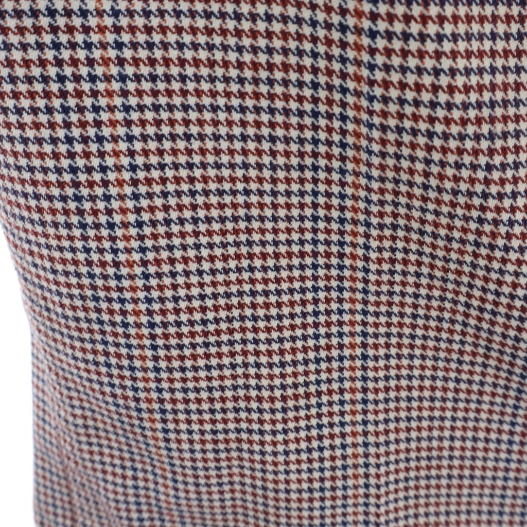 Levi's(リーバイス) 70S VINTAGE 517 ヴィンテージ ボタン裏520 42TALON 両面BIG E 千鳥格子 フレアパンツ スタプレ マルチカラー 517-2416