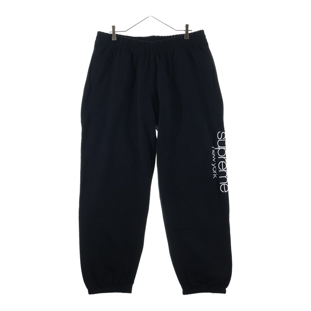 SUPREME(シュプリーム) 26SS Classic Logo Sweatpant クラシックロゴエンブロイダリー ドローストリング スウェットパンツ ブラック