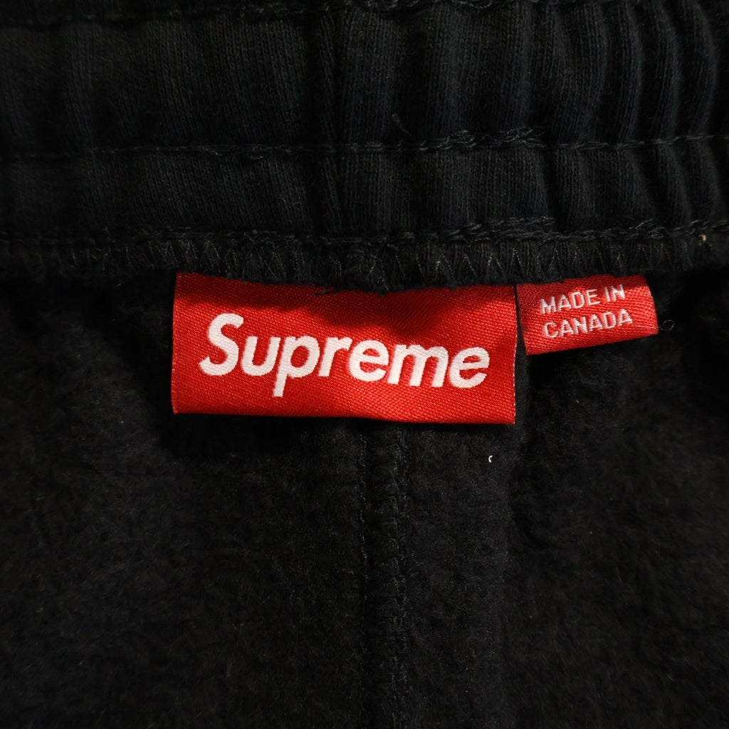 SUPREME(シュプリーム) 26SS Classic Logo Sweatpant クラシックロゴエンブロイダリー ドローストリング スウェットパンツ ブラック