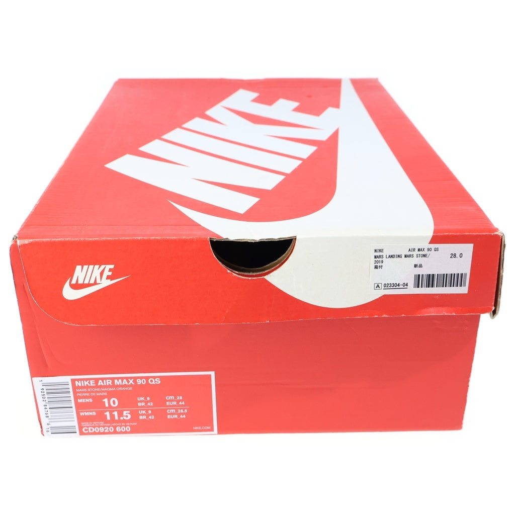 NIKE(ナイキ) AIR MAX 90 QS エアマックス クイックストライク ローカットスニーカー オレンジ US10/28cm CD0920-600