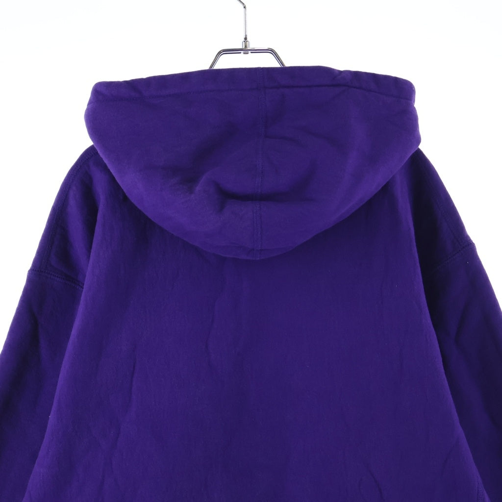 SUPREME(シュプリーム) 21AW Small box Hooded Sweatshirt スモールボックスロゴ プルオーバースウェットパーカー フーディー パープル