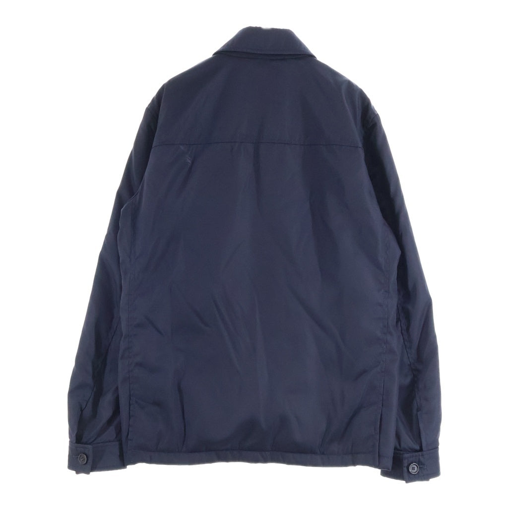 PRADA(プラダ) 22AW BLOUSON DIVISA ディヴィザ ナイロン 中綿 ブルゾンジャケット ネイビー DNA404 S152 282