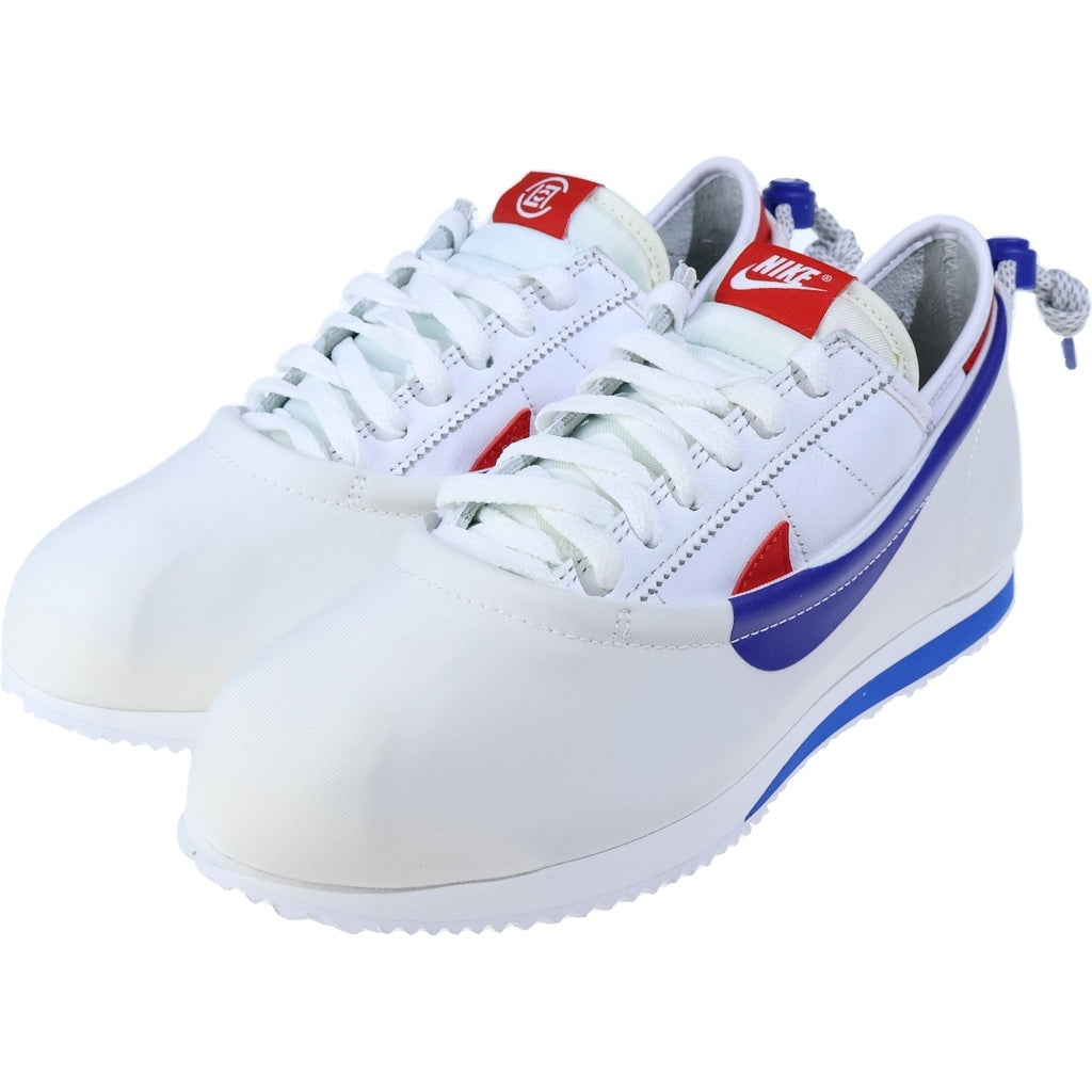 NIKE(ナイキ) ×CLOT CORTEZ クロット コルテッツ ローカットスニーカー ホワイト/ブルー US9.5/27.5cm DZ3239-100