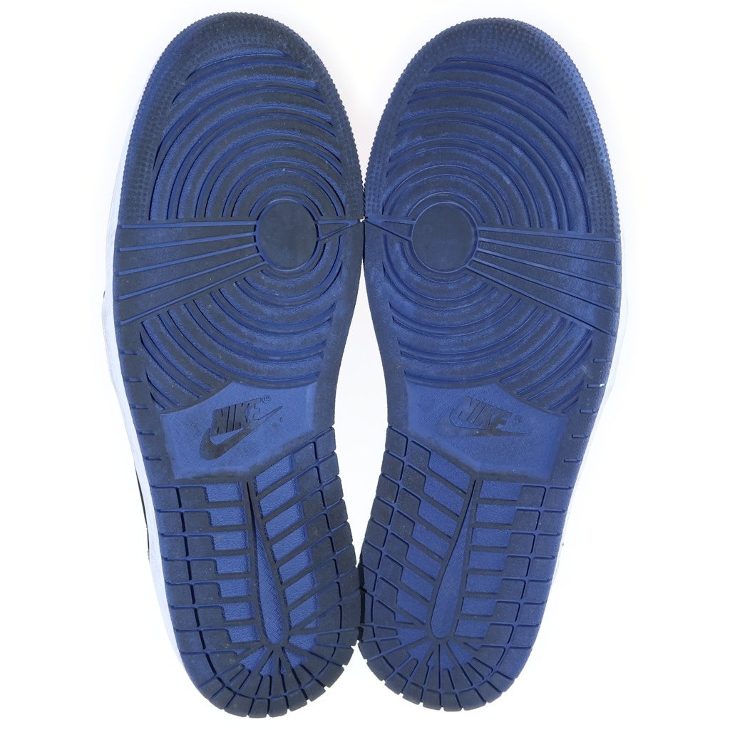 NIKE(ナイキ) AIR JORDAN LOW OG MYSTIC NAVY エア ジョーダン 1 ミスティックネイビー ローカットスニーカー ブラック/ブルー US9.5/27.5cm CZ0790-041