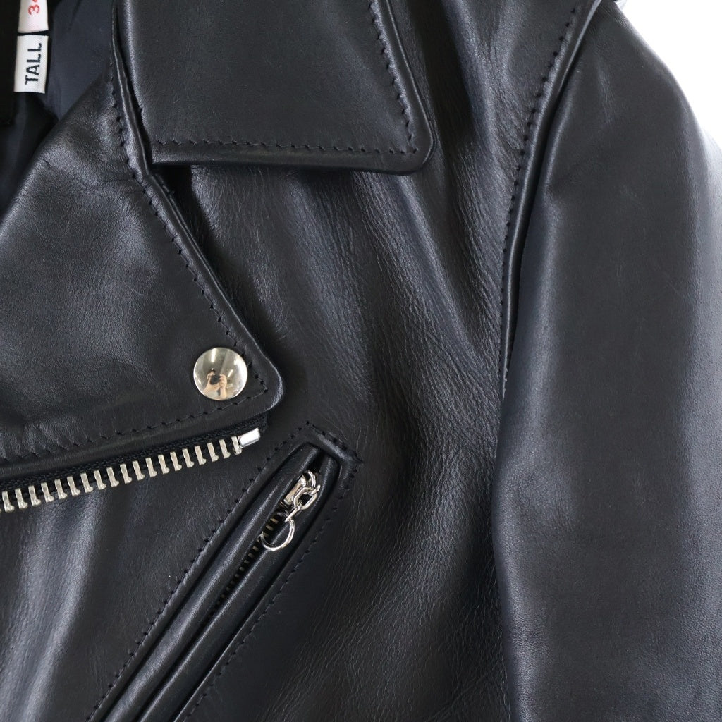 SCHOTT(ショット) 613UST ONE STAR DOUBLE RIDERS JACKET ワンスター ダブルライダースジャケット ブラック 7164