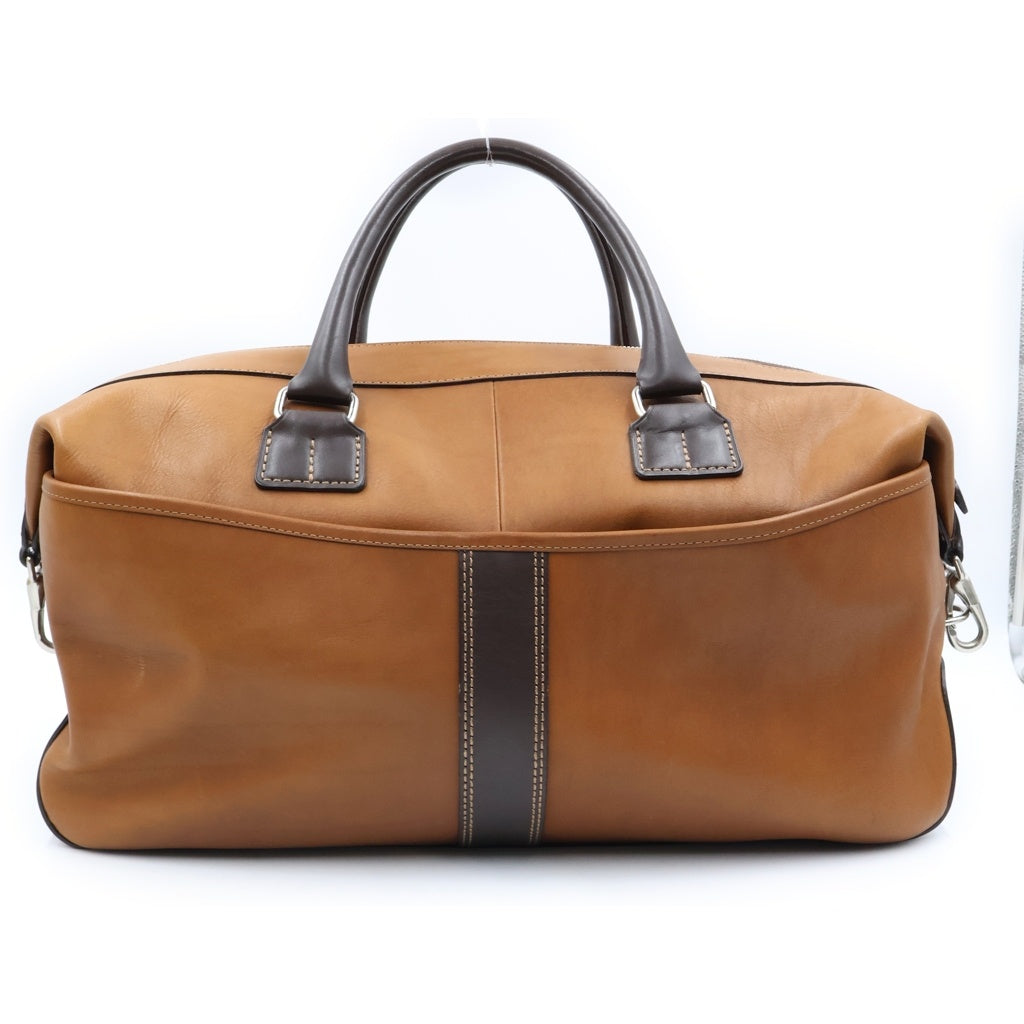 ARTISAN(アルチザン) レザーボストンバッグ ショルダーバッグ ブラウン