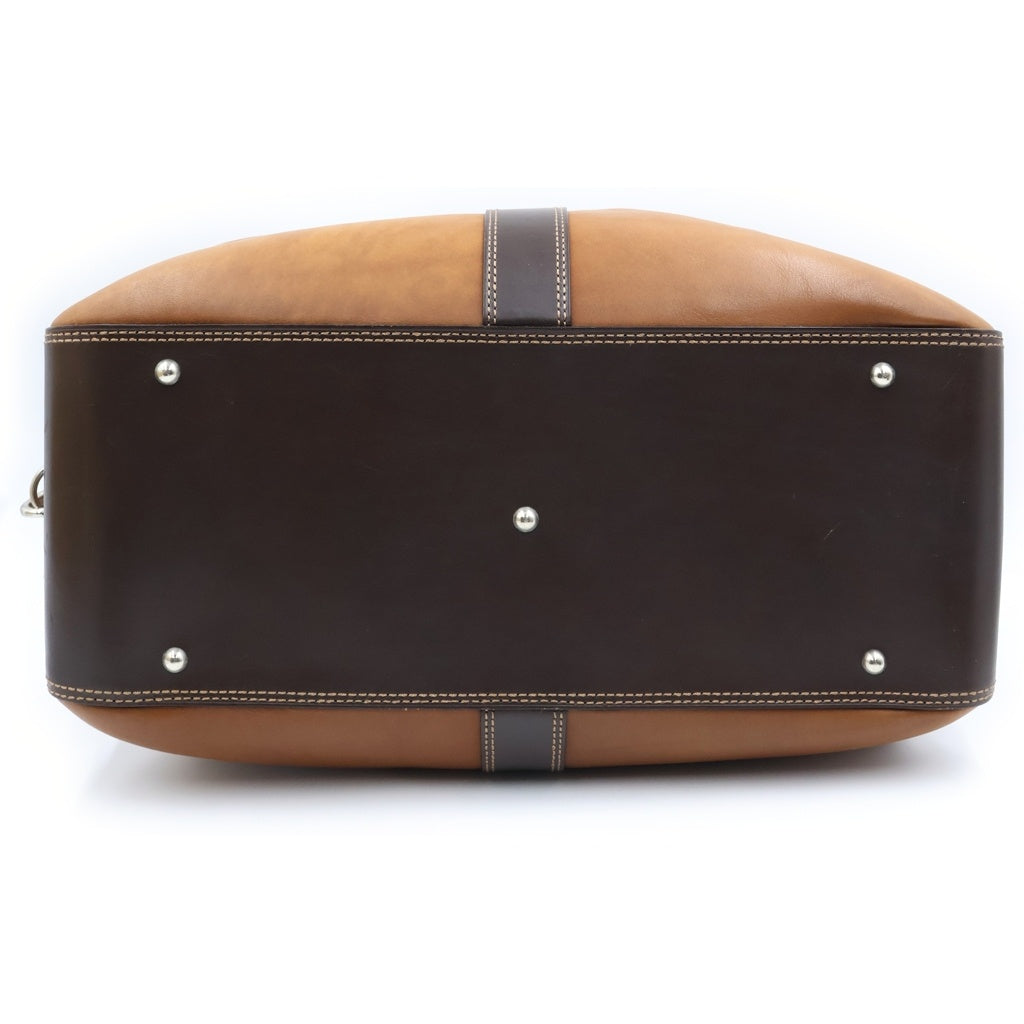 ARTISAN(アルチザン) レザーボストンバッグ ショルダーバッグ ブラウン