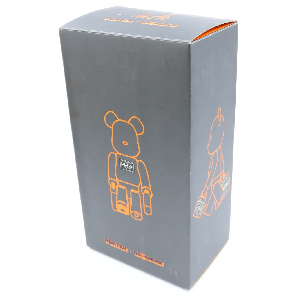 MEDICOM TOY(メディコムトイ) ×PORTER BE@RBRICK ポーター ベアブリック 400% フィギュア 人形 ブラック