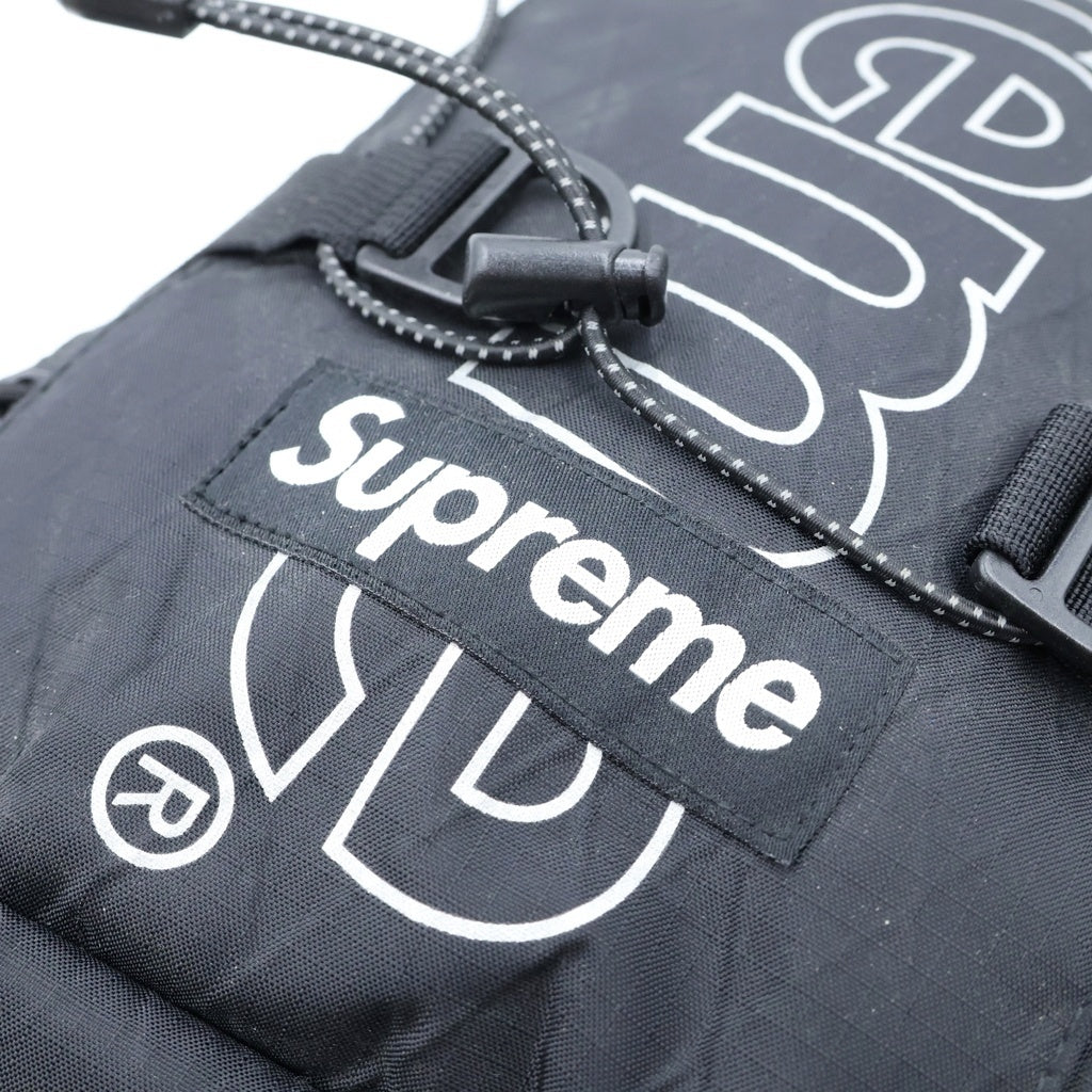 SUPREME(シュプリーム) 18AW Backpack ロゴプリント バックパック リュック ブラック