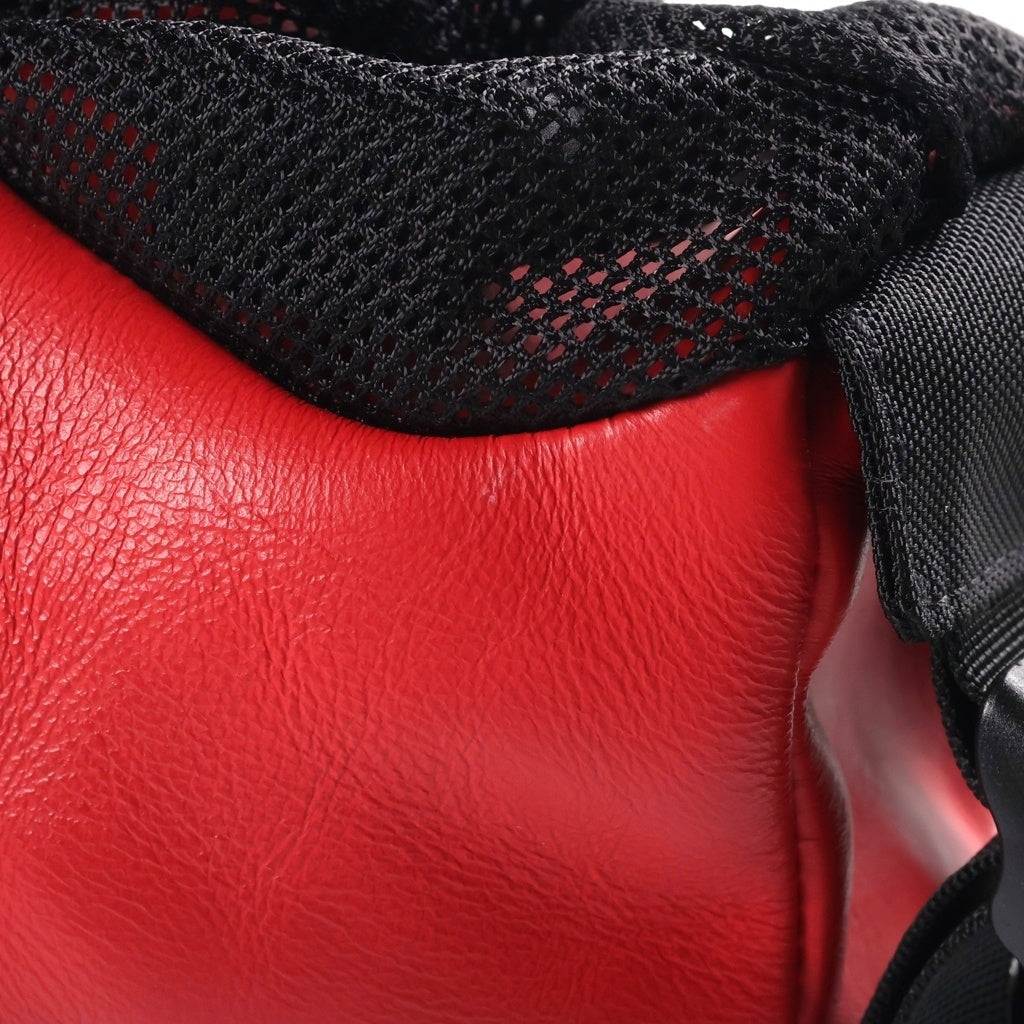 SUPREME(シュプリーム) 18AW ×THE NORTH FACE Leather Mountain Waist Bag ザノースフェイス レザーマウンテン ウエストバッグ レッド NF0A3VJA