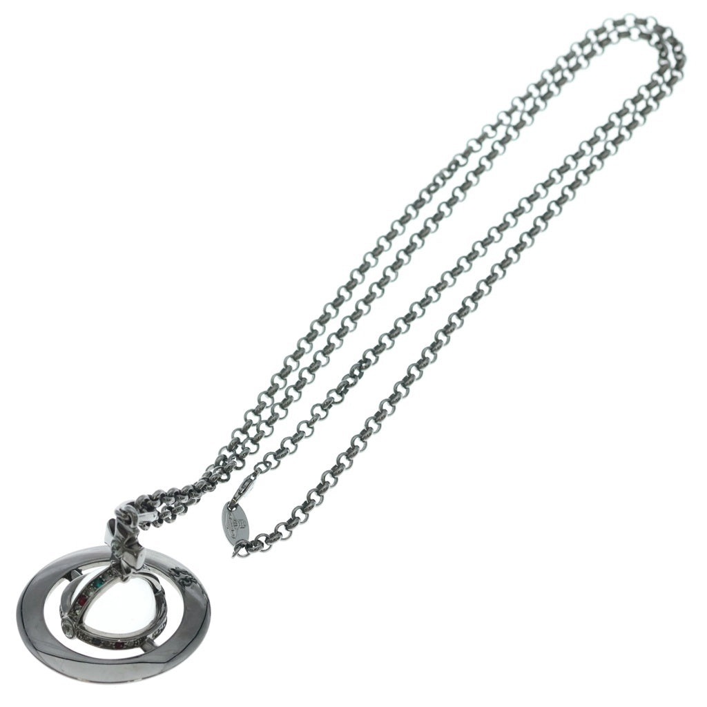 Vivienne Westwood(ヴィヴィアンウエストウッド) NEW SMALL ORB PENDANT ニュースモールオーブペンダント シルバー 63020096-W004