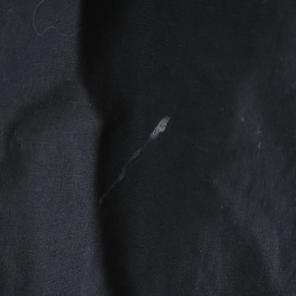 YOHJI YAMAMOTO REGULATION(ヨウジヤマモト レギュレーション) 25SS WATER REPELLENT WEATHER R-MODS COAT ウォーターリペレントウェザー モッズコート ジャケット ブラック FT-C92-300
