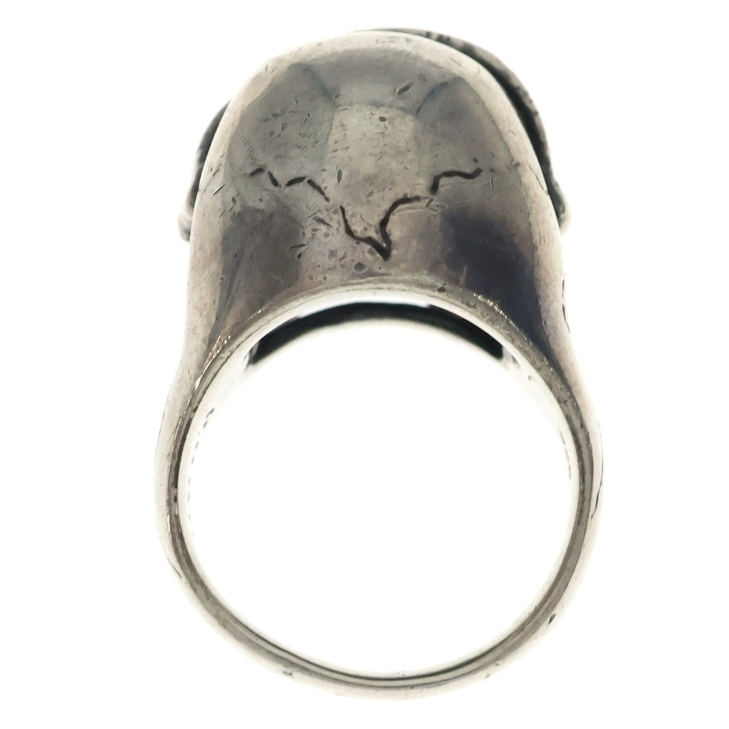 NO BRAND(ノーブランド) THE ONENESS ザワンネス Philosophy Skull Ring I WANNA BE YOUR DOG フィロソフィー スカル リング 指輪 シルバー