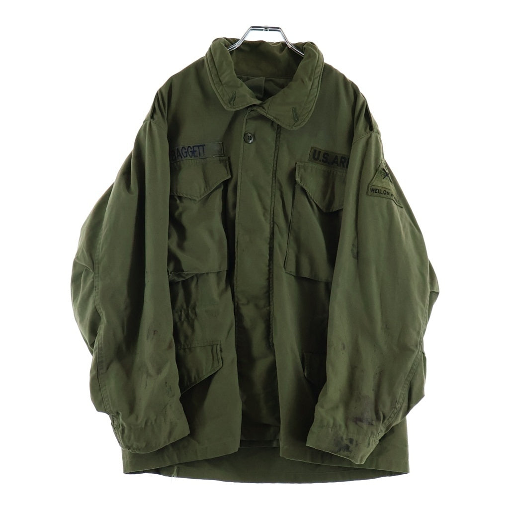 VINTAGE(ヴィンテージ) 60-70S VINTAGE U.S.ARMY M-65 2nd ヴィンテージ アルミジップ ミリタリー フィールドジャケット カーキ